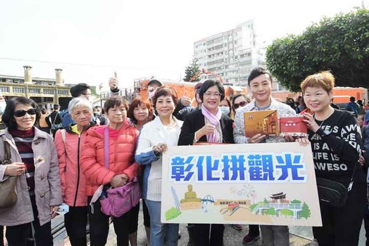 彰化縣迎來新加坡旅遊團，暢遊彰化各大景點。　圖：彰化縣政府城市暨觀光發展處／提供 