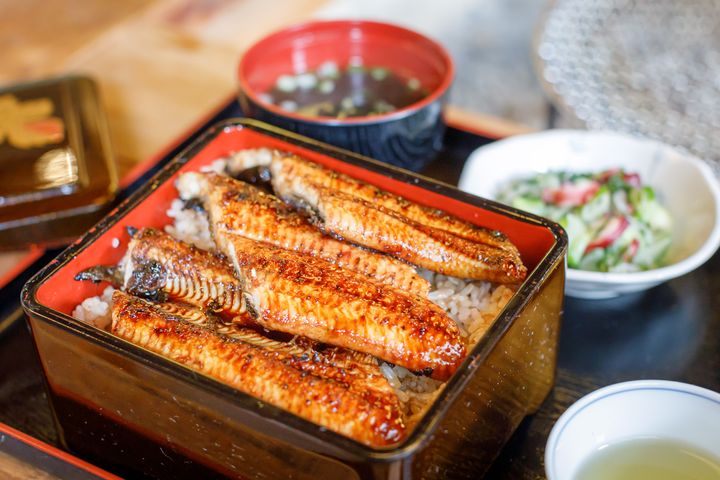 ▲必吃的絕品料理「四萬十川鰻魚飯」。　圖：高知縣國際觀光課／提供