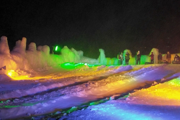 層雲峽溫泉冰瀑祭即日起至3/12熱鬧登場中。　圖：野口觀光management／來源
