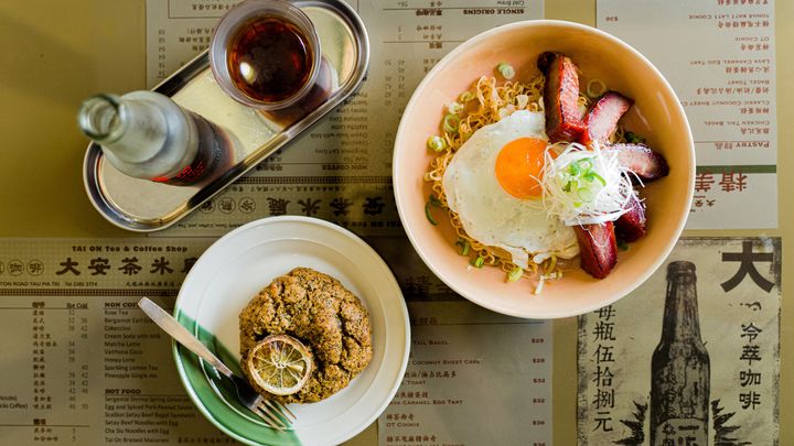 ▲大安茶冰廳是結合歷史懷舊冰室和新潮元素的茶餐廳。　圖：香港旅遊發展局／提供