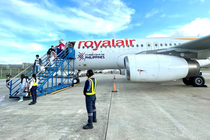 菲律賓皇家航空提供自台北直飛長灘島卡提克蘭機場便捷服務。　圖：菲律賓皇家航空／提供 