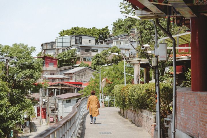 ▲寶藏巖國際藝術村現已轉型為藝術特區。　圖：臺北市政府觀光傳播局／提供