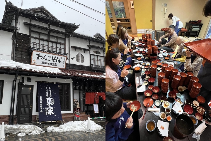 ▲有吃又有玩的「一口蕎麥麵」為必嘗試的岩手在地特色。　圖：向日遊顧問有限公司／來源