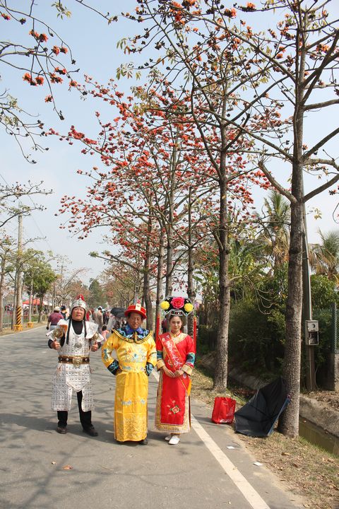 ▲台灣萬里長城擁有豐富自然美景，還有穿越古裝變裝秀活動。　圖：白河台灣萬里長城／提供