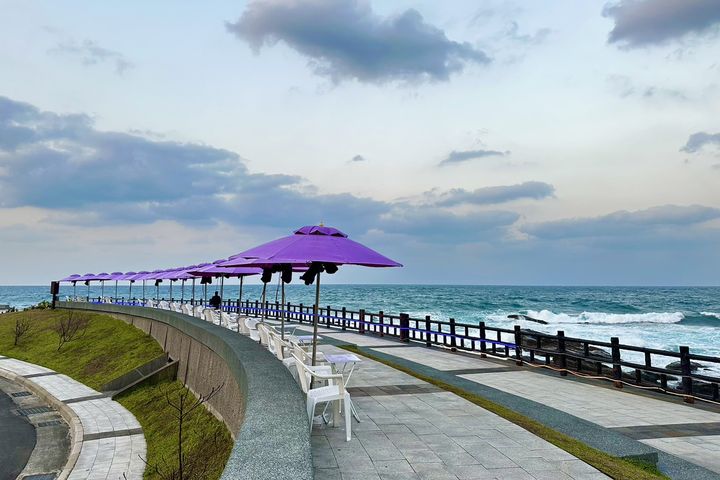 外木山汫水澳遊憩據點可賞海吃甜品。　圖：北海岸及觀音山國家風景區管理處／提供