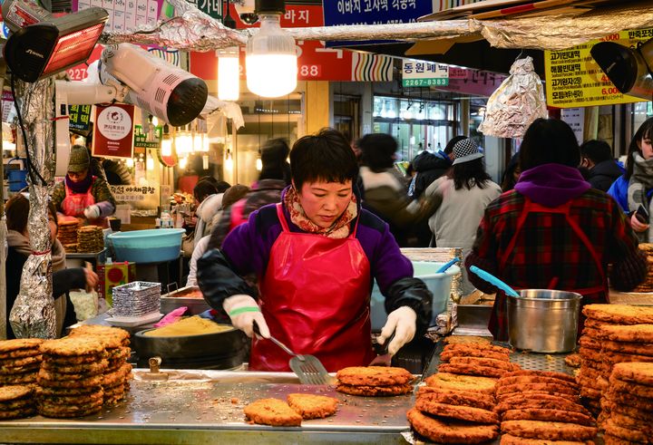 ▲廣藏市場綠豆煎餅。　圖：首爾觀光財團／提供