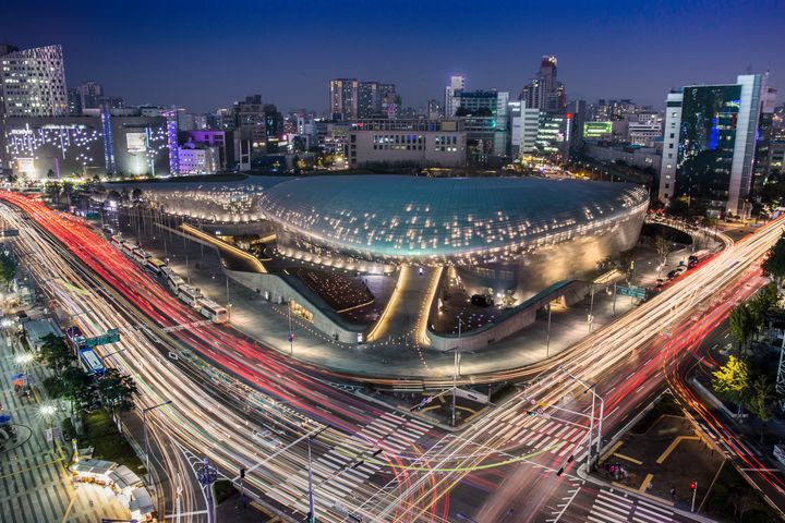 東大門設計廣場（DDP）。　圖：首爾觀光財團／提供 