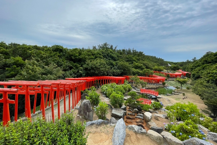 ▲高山稻荷神社千本鳥居的絕景如詩如畫，值得遊客專程到訪欣賞。　圖：向日遊顧問有限公司／來源