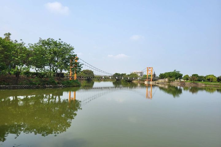 ▲葫蘆埤自然公園。　圖：臺南市政府觀光旅遊局／提供