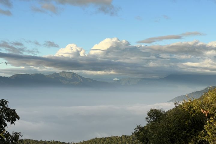 ▲由藤枝森林遊樂區瞭望台觀賞雲海美景。　圖：高雄市政府觀光局／提供