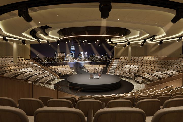 ▲公主劇院進化成公主巨蛋（Princess Arena），技術最先進的圓形表演空間，高科技設備使作品栩栩如生。　圖：公主遊輪／提供