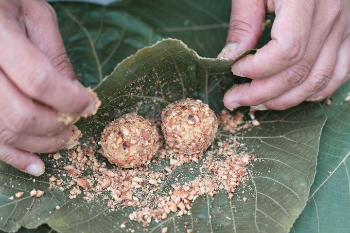 ▲部落美食手作體驗。　圖：林學校／提供