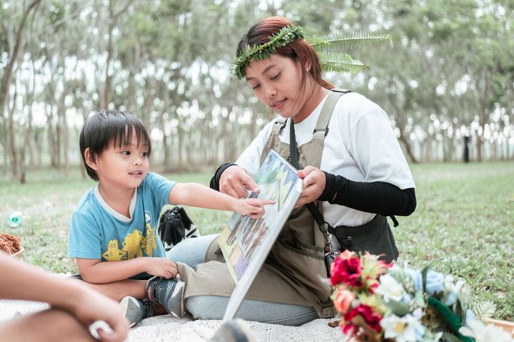 「林學校招生園遊會」可以帶著小朋友認識排灣族文化。　圖：林學校／提供