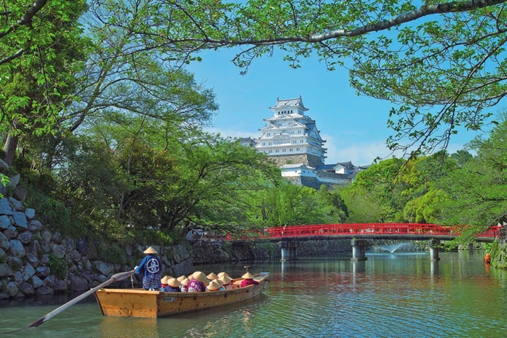 世界遺產姬路城夏季遊船7月開跑 7大特色路線來體驗