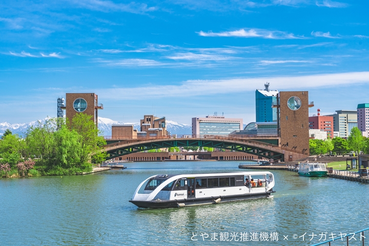 ▲富岩水上航線連結岩瀨與富岩運河環水公園，船程約1小時。　圖：向日遊顧問有限公司／來源