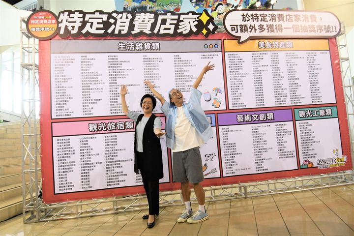 ▲「特定消費店家」有生活雜貨、美食特產、觀光旅宿、藝術文創、休閒農場與觀光工廠等六大類別業者參加。　圖：彰化縣政府／提供