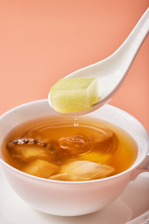 ▲蜜瓜清燉螺頭鮑魚湯。　圖：玖尹／提供
