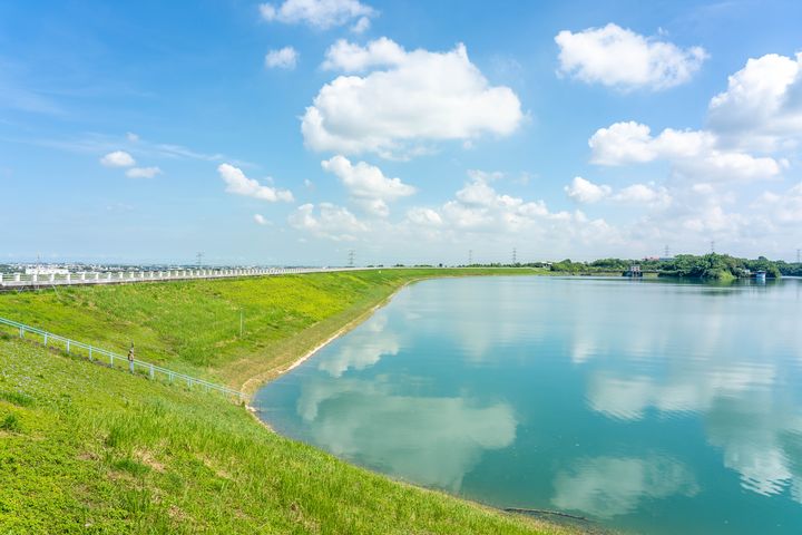▲烏山頭水庫風景區景色優美 搭乘觀光遊艇能飽覽水庫風光。　圖：西拉雅國家風景區管理處／提供