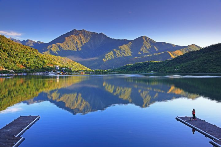 花蓮鯉魚潭充滿湖光水色之美。　圖：花東縱谷國家風景區管理處／提供