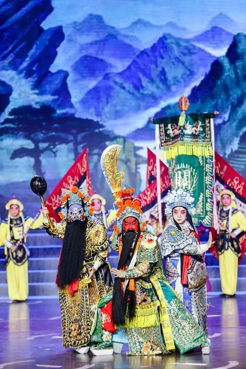 ▲山西省演出節目－《千秋關聖》。　圖：海峽兩岸旅遊交流協會／提供