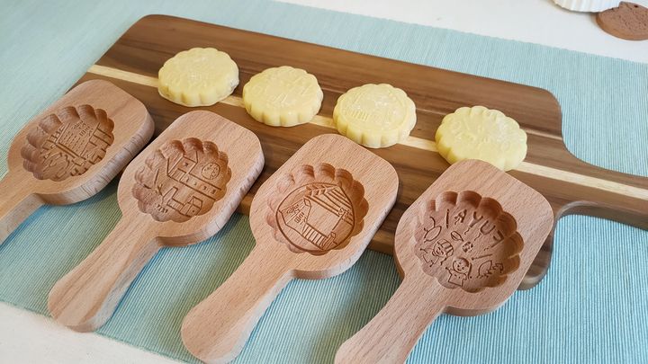 ▲城鄉特色課－糕餅模具。　圖：迷你 CNC 雕刻體驗館、臺中市產業故事館發展協會／提供