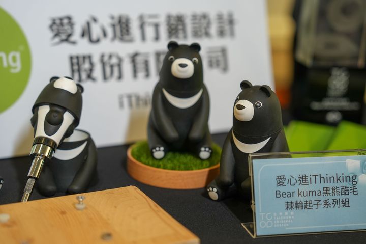 獲選創意生活類的「Bear kuma 黑熊酷毛棘輪起子組」，吸睛又實用。　圖：台中市政府文化局／提供