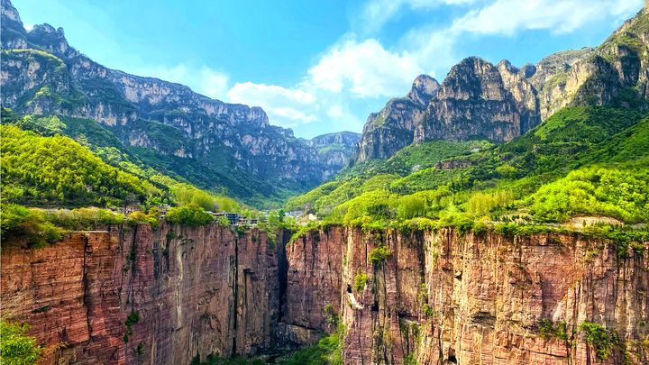 ▲ 郭亮村，是極為知名的影視拍攝地、寫生基地暨采風基地。　圖：河南新鄉南太行旅遊有限公司／提供