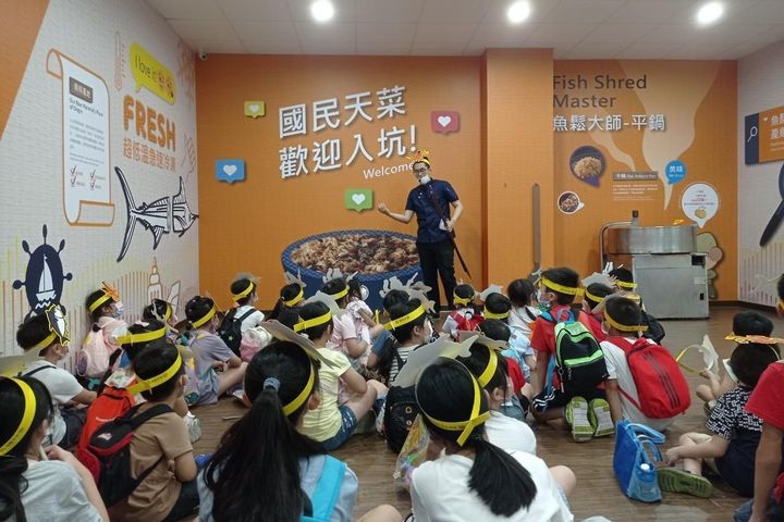 ▲丸文食品觀光工廠除了是國內首座魚鬆觀光工廠，也是小朋友寓教於樂最好場所。　圖：丸文食品觀光工廠／提供