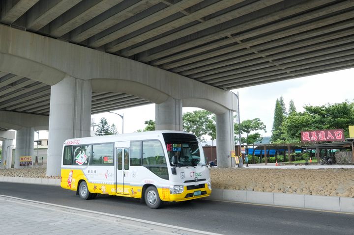 ▲台灣好行豐后線。　圖：中市觀旅局／提供