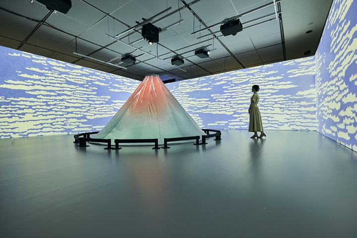 ▲第九展區「雅」則呈現色彩鮮艷的浮世繪作品，為整趟展覽畫下完美句點。　圖：HITOHATA,INC.／來源