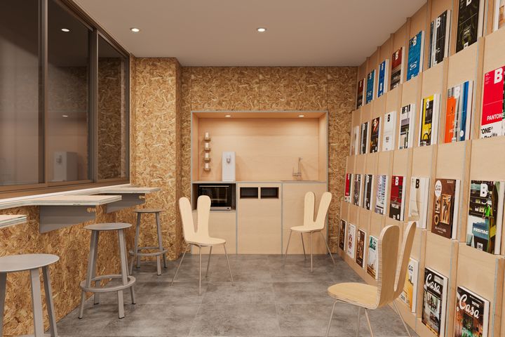 ▲「雀客旅館大阪新今宮」於今年8月起試營運，大廳充滿清新人文風範。　圖：雀客旅館大阪新今宮／提供