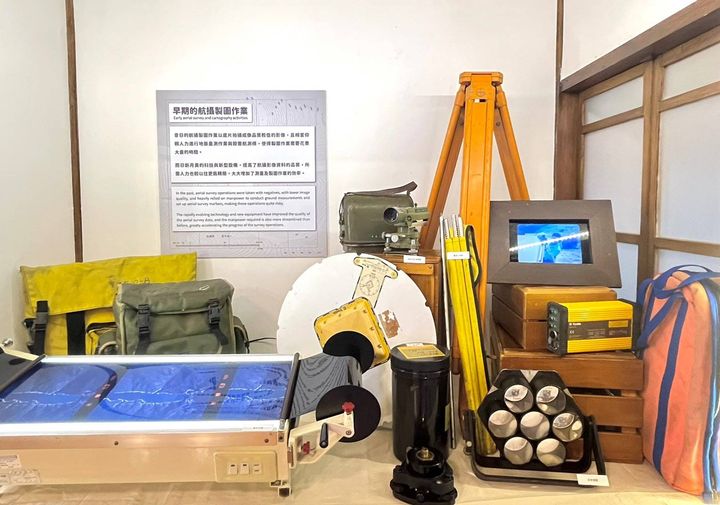 ▲早期航攝製圖作業。　圖：農業部林業及自然保育署／提供