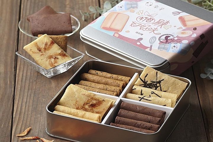 復興肉酥特製蛋捲。　圖：屏東縣政府文化處／提供 