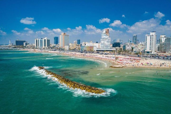 ▲特拉維夫是以色列藍旗海灘數量最多的地區。　圖：The Israel Ministry of Tourism／提供