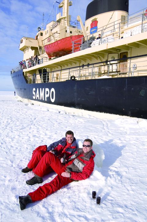 ▲芬蘭三寶號破冰船，是極光旅遊外不可或缺的重要體驗。　圖：shutterstock／來源