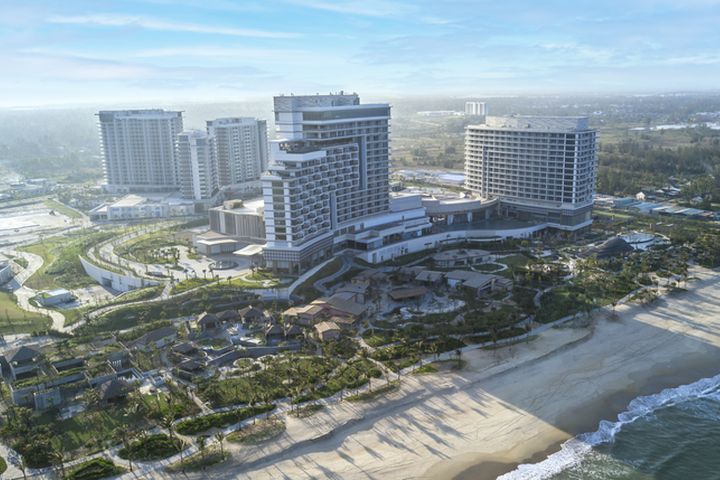 於2020年成立的5星度假區會安南岸綜合度假區及高爾夫球俱樂部「Hoiana Resort & Golf」，占地面積達1000公頃，擁有4種酒店式公寓及1000間以上的房型。　圖：會安南岸綜合度假區及高爾夫球俱樂部 Hoiana Resort & Golf／提供 