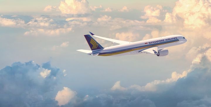 ▲新航將以空中巴士 A350-900 機型執飛往返新加坡及、布魯塞爾的航班。　圖：新加坡航空／提供  