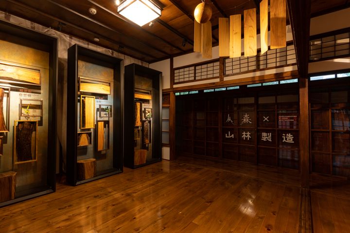 ▲主視覺及國產材展示區。　圖：農業部林業及自然保育署／提供