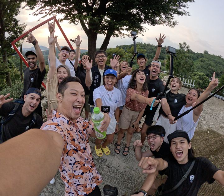 ▲桃園市政府在台灣舉辦 GoPro Summit，邀請東南亞及世界各國玩家來桃園遊玩體驗景點、入住桃園民宿。　圖：桃園市觀光旅遊局／提供