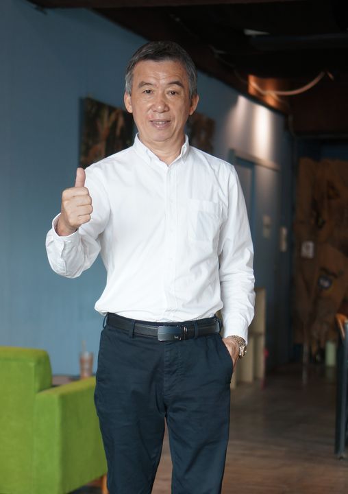 ▲泰安觀止董事長江德利。　記者-張偉浩／攝