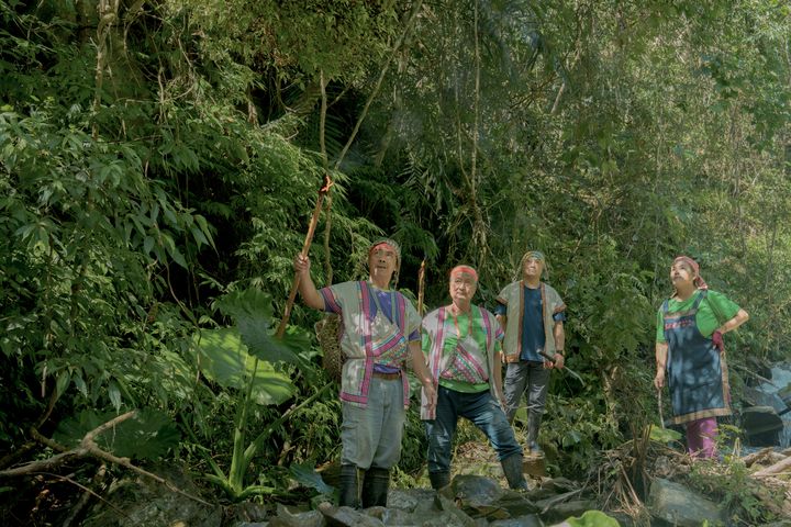 ▲在永康部落的獵徑中，體驗大洪水神話傳說中聖鳥「紅嘴黑鵯」不放棄的精神。　圖：觀光署花東縱谷風景區管理處／提供