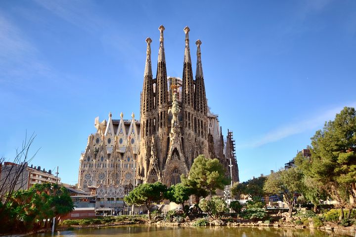 西班牙巴塞隆納高地經典建築—聖家堂。　圖：shutterstock／來源