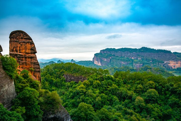 ▲廣東丹霞山國家地質公園。　圖：shutterstock／來源