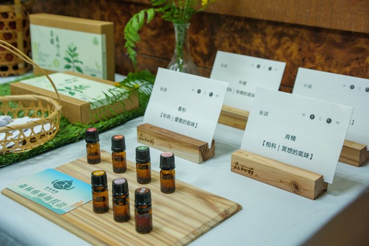 南投分署丹大林道療癒產品：香杉晴天禮盒。　圖：農業部林業及自然保育署／提供