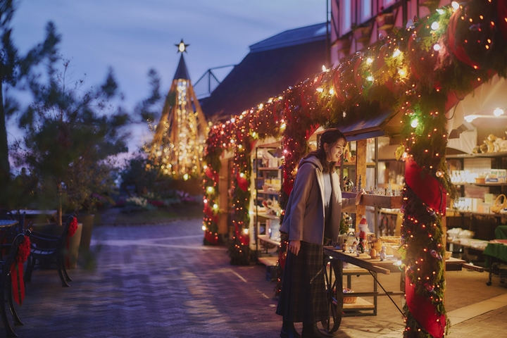 夢幻無比的「神戶聖誕市集2023」讓人一秒來到歐洲，11月下旬到訪還能與關西紅葉景點一同順遊！　圖：Kobe Resort Service Co., Ltd.／來源