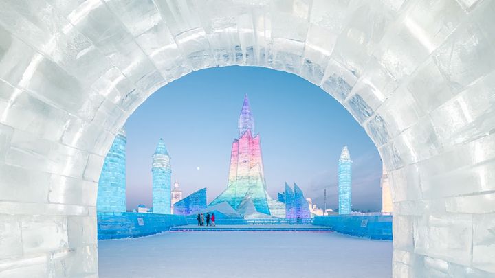 ▲哈爾濱「冰雪大世界」是馳名國際的經典冬日盛宴。　圖：海峽兩岸旅遊交流協會（攝影：侯慶濱）／提供
