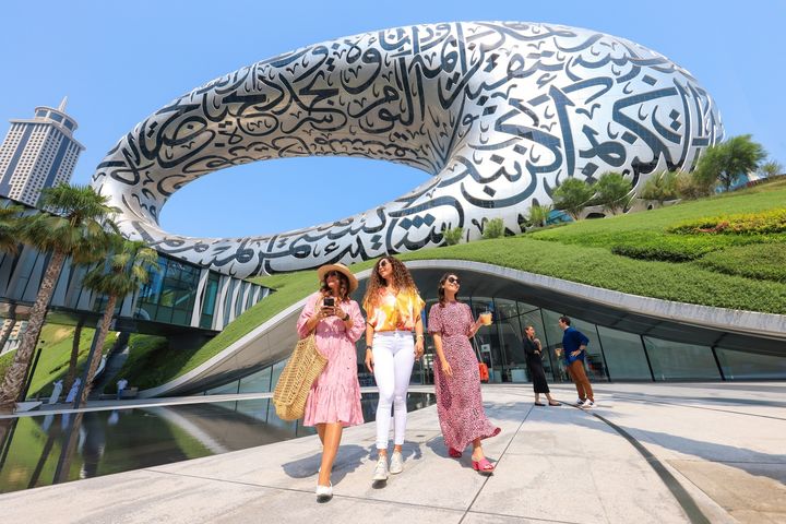 ▲未來博物館被譽為「世界上最美建築物」，匯集科學、技術與創新的精華，讓參觀者可穿越至2071年，探索人類未來無限可能。　圖：杜拜經濟旅遊部／來源