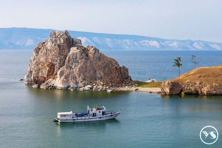 ▲貝加爾湖薩滿岩石，是薩滿教的聖地。 圖：永信旅遊／提供