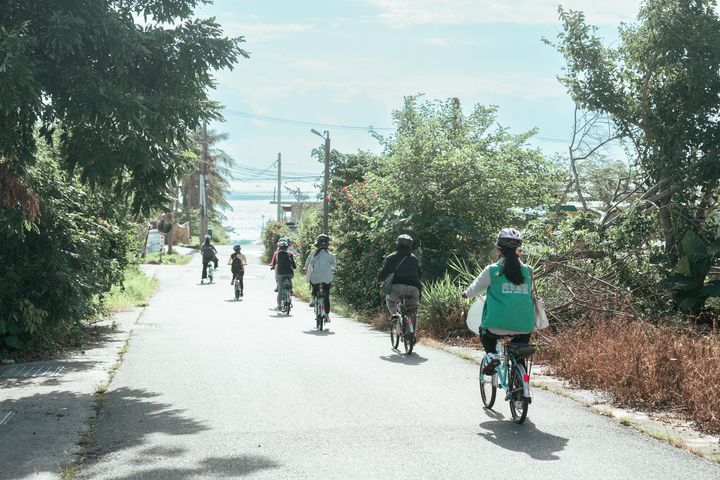 ▲遊客自在暢騎東海岸，悠閒且環保。　圖：東部海岸國家風景區管理處／提供