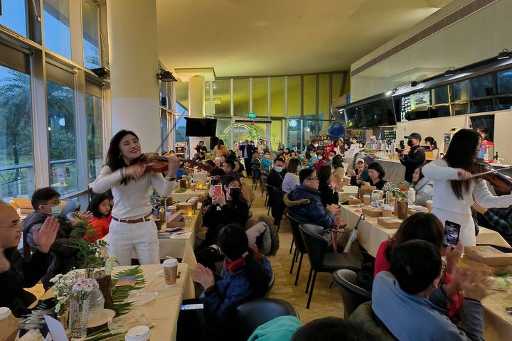 ▲東北角外澳迎曙光活動。　圖：東北角及宜蘭海岸國家風景區管理處／提供